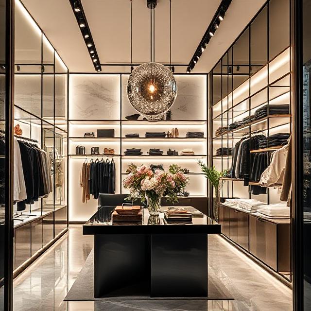 Designer fashion stores