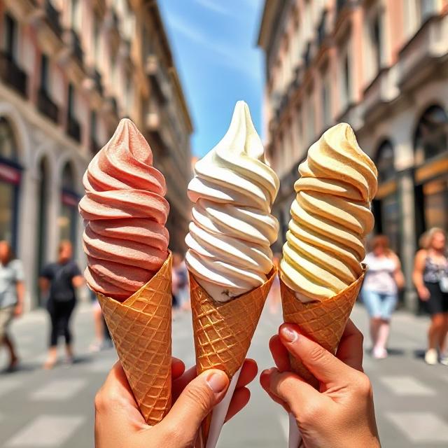 Italian gelato